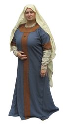 Open Palla Worn with a Carolingian Style Dress