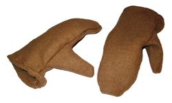Woven Cloth Mittens